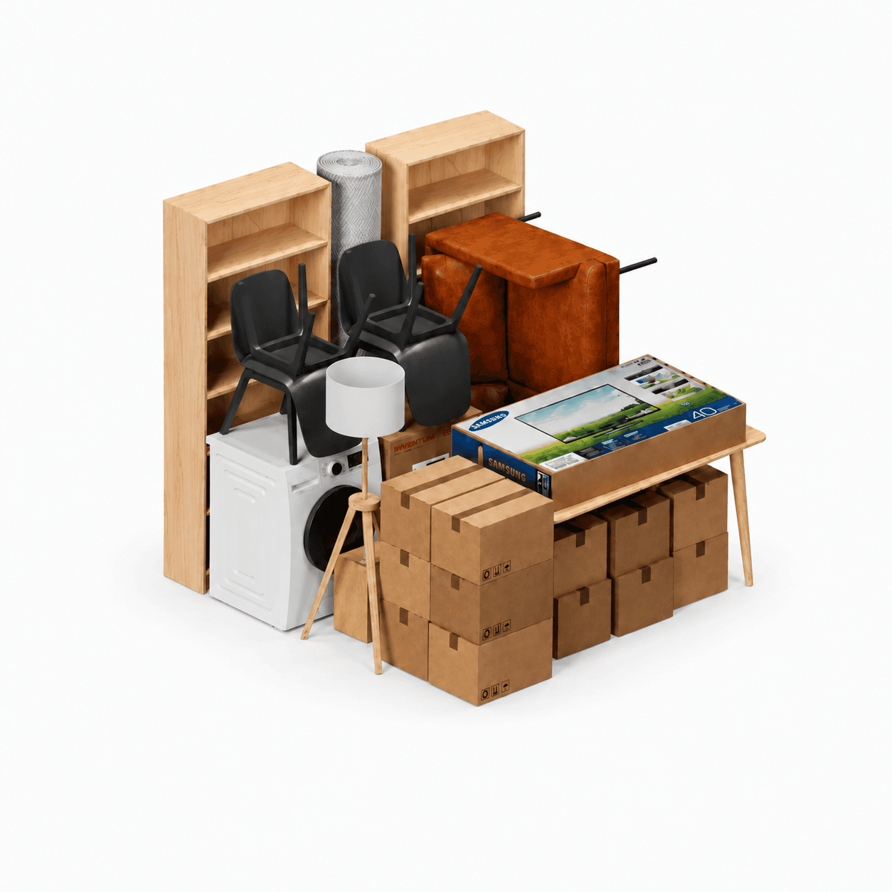 Inbox Storage Medium opslagmaat — ideaal voor een 1- tot 2-kamerappartement